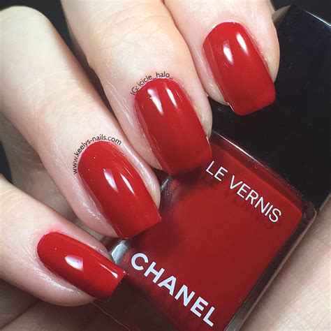 red nail polish chanel|chanel nail polish colour chart.